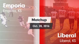 Matchup: Emporia  vs. Liberal  2016