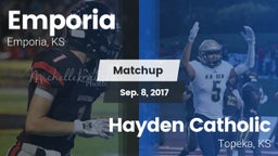 Matchup: Emporia  vs. Hayden Catholic  2017