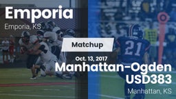 Matchup: Emporia  vs. Manhattan-Ogden USD383 2017