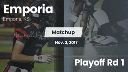 Matchup: Emporia  vs. Playoff Rd 1 2017