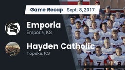Recap: Emporia  vs. Hayden Catholic  2017