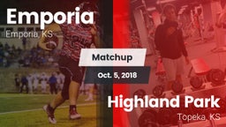 Matchup: Emporia  vs. Highland Park  2018