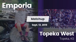 Matchup: Emporia  vs. Topeka West  2019