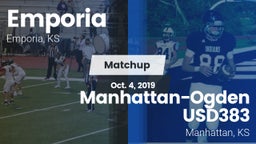 Matchup: Emporia  vs. Manhattan-Ogden USD383 2019