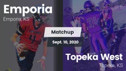 Matchup: Emporia  vs. Topeka West  2020