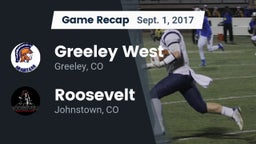 Recap: Greeley West  vs. Roosevelt  2017