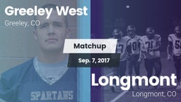 Matchup: Greeley West vs. Longmont  2017