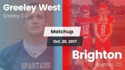Matchup: Greeley West vs. Brighton  2017