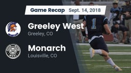 Recap: Greeley West  vs. Monarch  2018