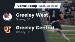 Recap: Greeley West  vs. Greeley Central  2018