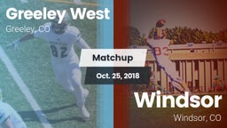 Matchup: Greeley West vs. Windsor  2018