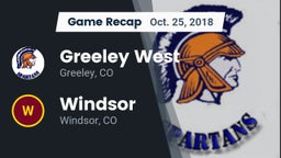 Recap: Greeley West  vs. Windsor  2018