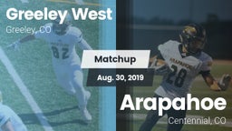 Matchup: Greeley West vs. Arapahoe  2019