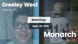 Matchup: Greeley West vs. Monarch  2019