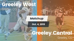 Matchup: Greeley West vs. Greeley Central  2019