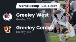 Recap: Greeley West  vs. Greeley Central  2019