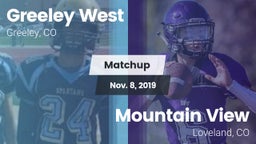 Matchup: Greeley West vs. Mountain View  2019