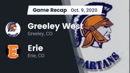Recap: Greeley West  vs. Erie  2020