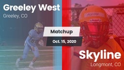 Matchup: Greeley West vs. Skyline  2020