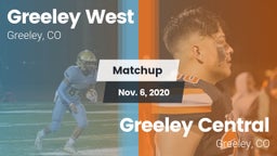 Matchup: Greeley West vs. Greeley Central  2020