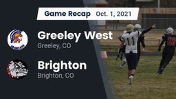Recap: Greeley West  vs. Brighton  2021