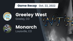 Recap: Greeley West  vs. Monarch  2022