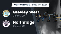 Recap: Greeley West  vs. Northridge  2023