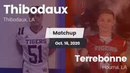 Matchup: Thibodaux vs. Terrebonne  2020