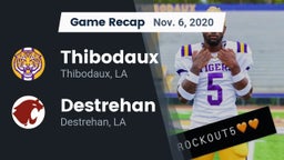 Recap: Thibodaux  vs. Destrehan  2020