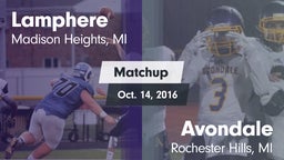 Matchup: Lamphere vs. Avondale  2016