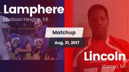 Matchup: Lamphere vs. Lincoln  2017