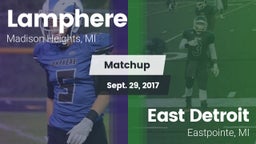 Matchup: Lamphere vs. East Detroit  2017
