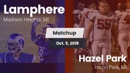 Matchup: Lamphere vs. Hazel Park  2018