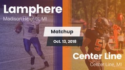 Matchup: Lamphere vs. Center Line  2018