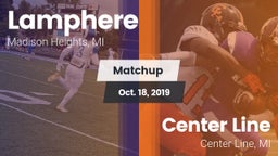 Matchup: Lamphere vs. Center Line  2019