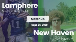 Matchup: Lamphere vs. New Haven  2020
