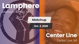 Matchup: Lamphere vs. Center Line  2020