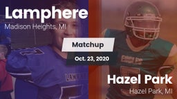 Matchup: Lamphere vs. Hazel Park  2020