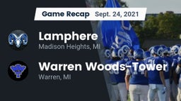 Recap: Lamphere  vs. Warren Woods-Tower  2021
