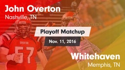 Matchup: Overton vs. Whitehaven  2015
