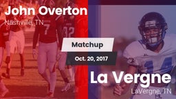 Matchup: Overton vs. La Vergne  2016