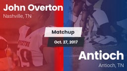 Matchup: Overton vs. Antioch  2016
