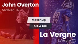Matchup: Overton vs. La Vergne  2019