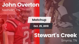 Matchup: Overton vs. Stewart's Creek  2019