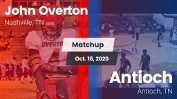 Matchup: Overton vs. Antioch  2020