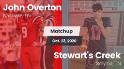 Matchup: Overton vs. Stewart's Creek  2020