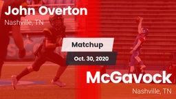 Matchup: Overton vs. McGavock  2020