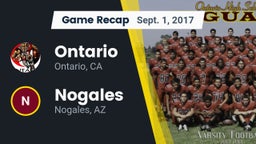 Recap: Ontario  vs. Nogales  2017