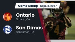 Recap: Ontario  vs. San Dimas  2017