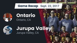 Recap: Ontario  vs. Jurupa Valley  2017